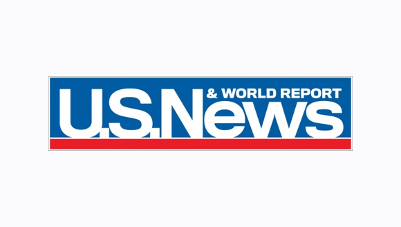 US News and World Report logo.